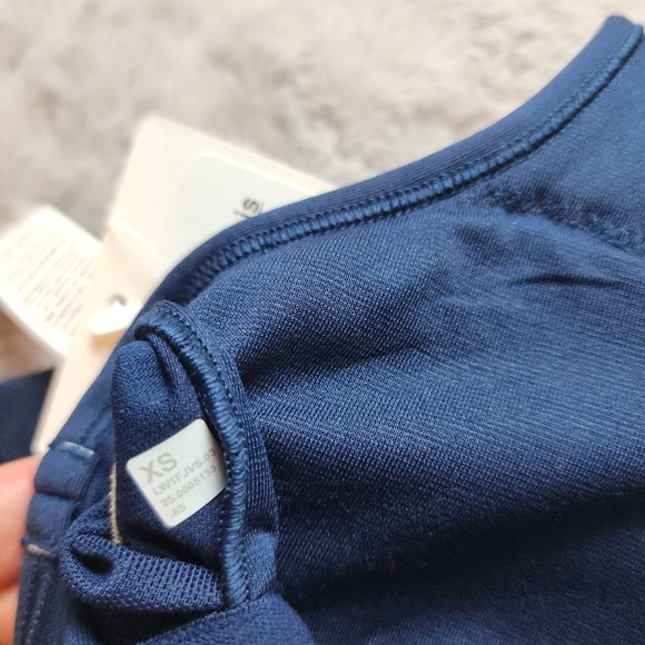 Textured Mesh Tennis Tank navy Blue XS - Picture 8 of 8